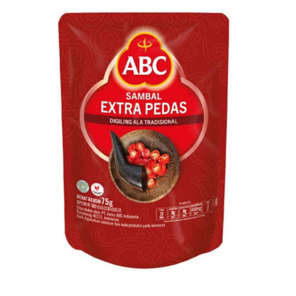 

ABC Saus Sambal Extra Pedas 65gr