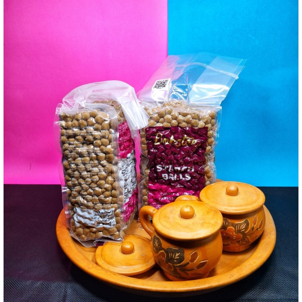 

BOBA Tee Kemasan 1 kg , topping Boba