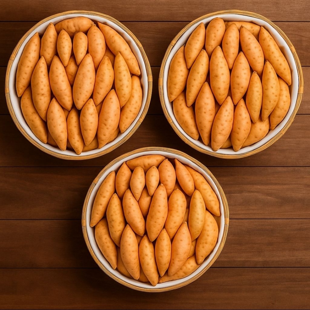 

Ubi madu cilembu 1kg mentah kualitas super besar grade A