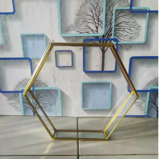 frame mahar / frame hexagon / box mahar