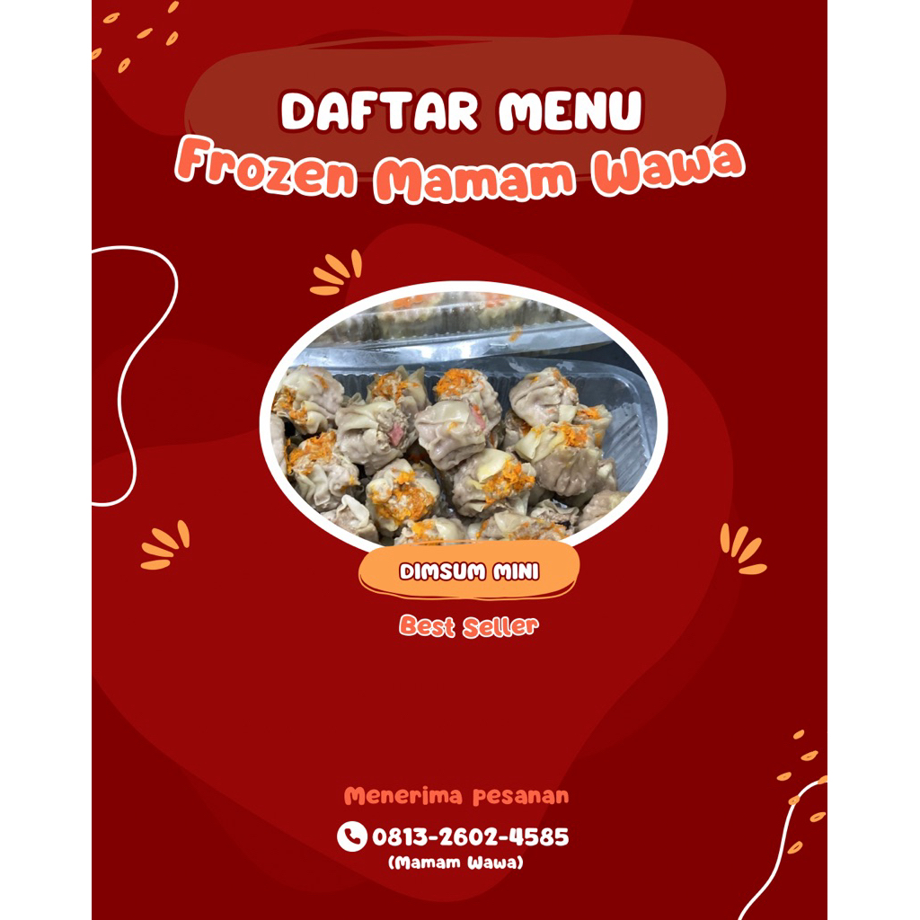 

Dimsum mini frozen|Frozen food|Dimsum ayam
