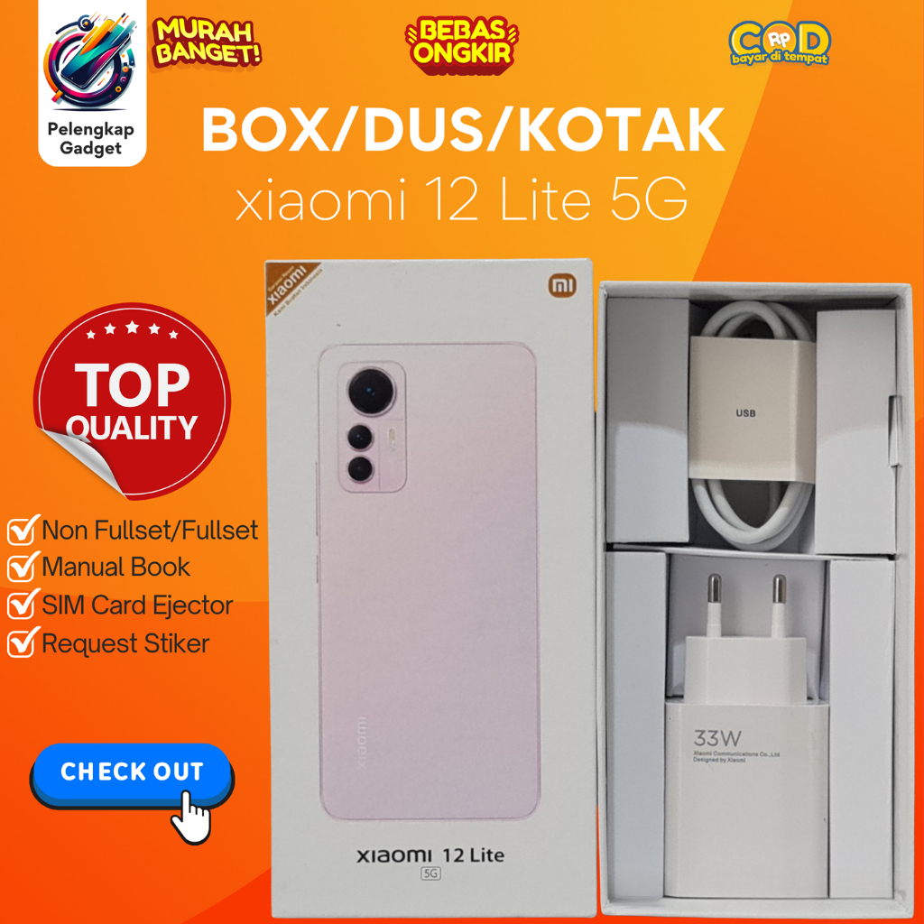 

BOX/DUS/KOTAK xiaomi 12 Lite 5G