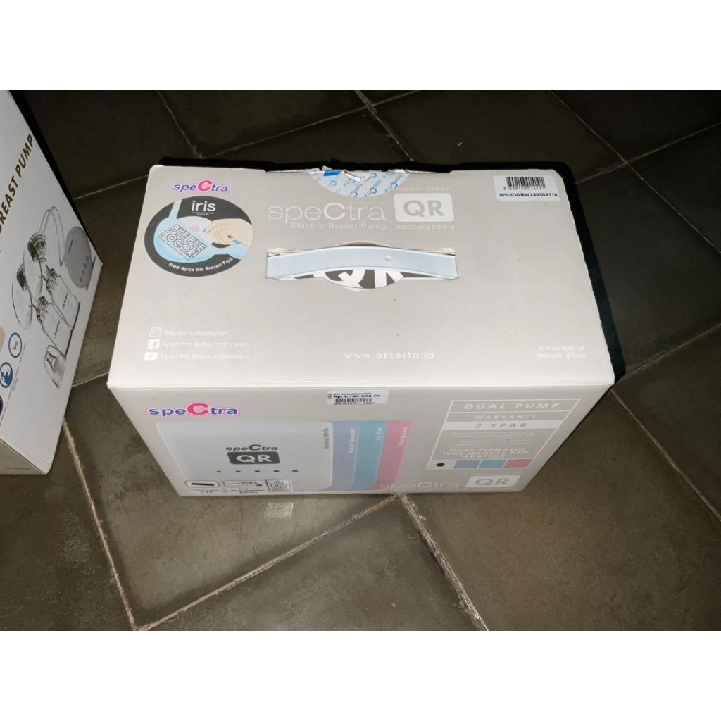 [Preloved] second - Breast pump / Pompa Asi Spectra QR Twins Breast Pump