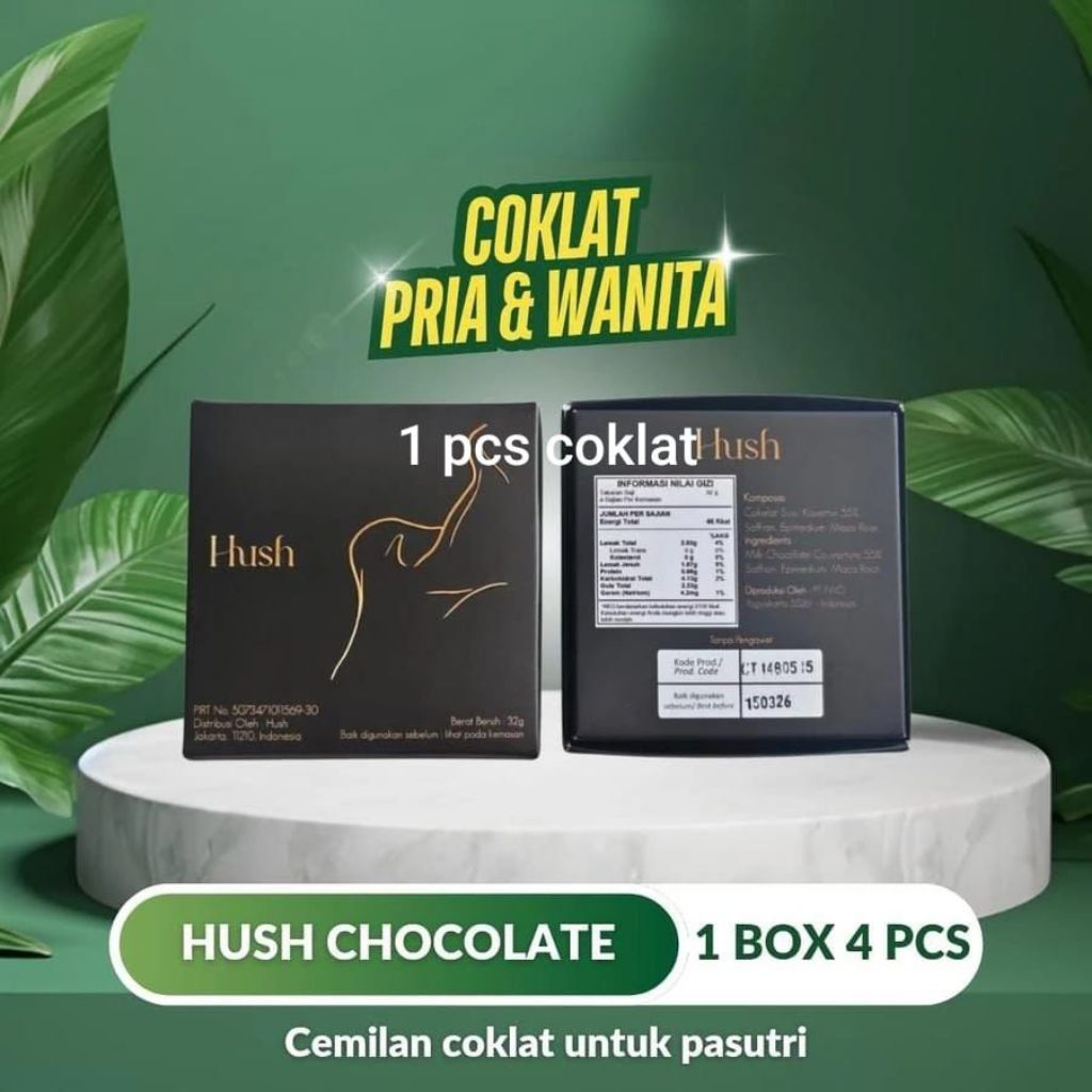 

[Best Seller] Cokelat Enak Cemilan chocolate Huussh 32gram