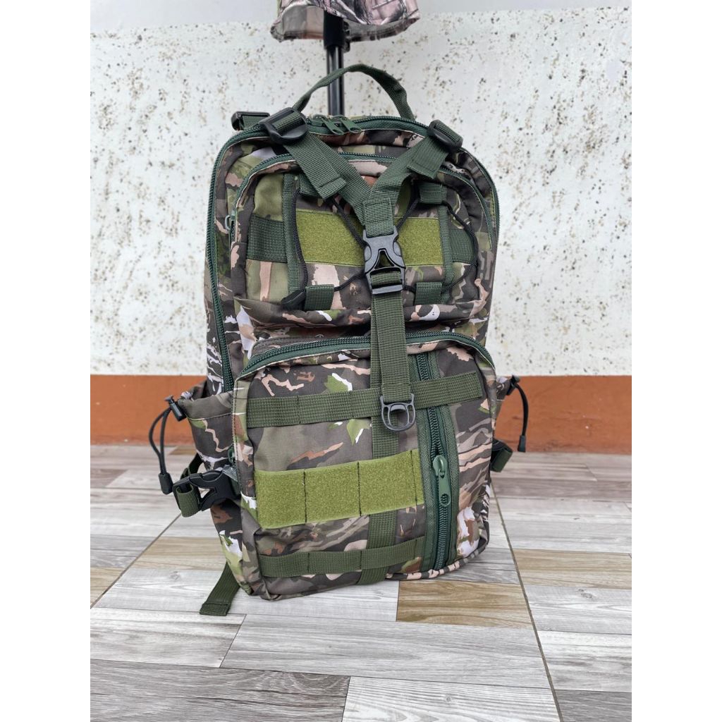 TAS RANSEL PRIA TACTICAL BACKPACK MOTIF LORENG CAMO