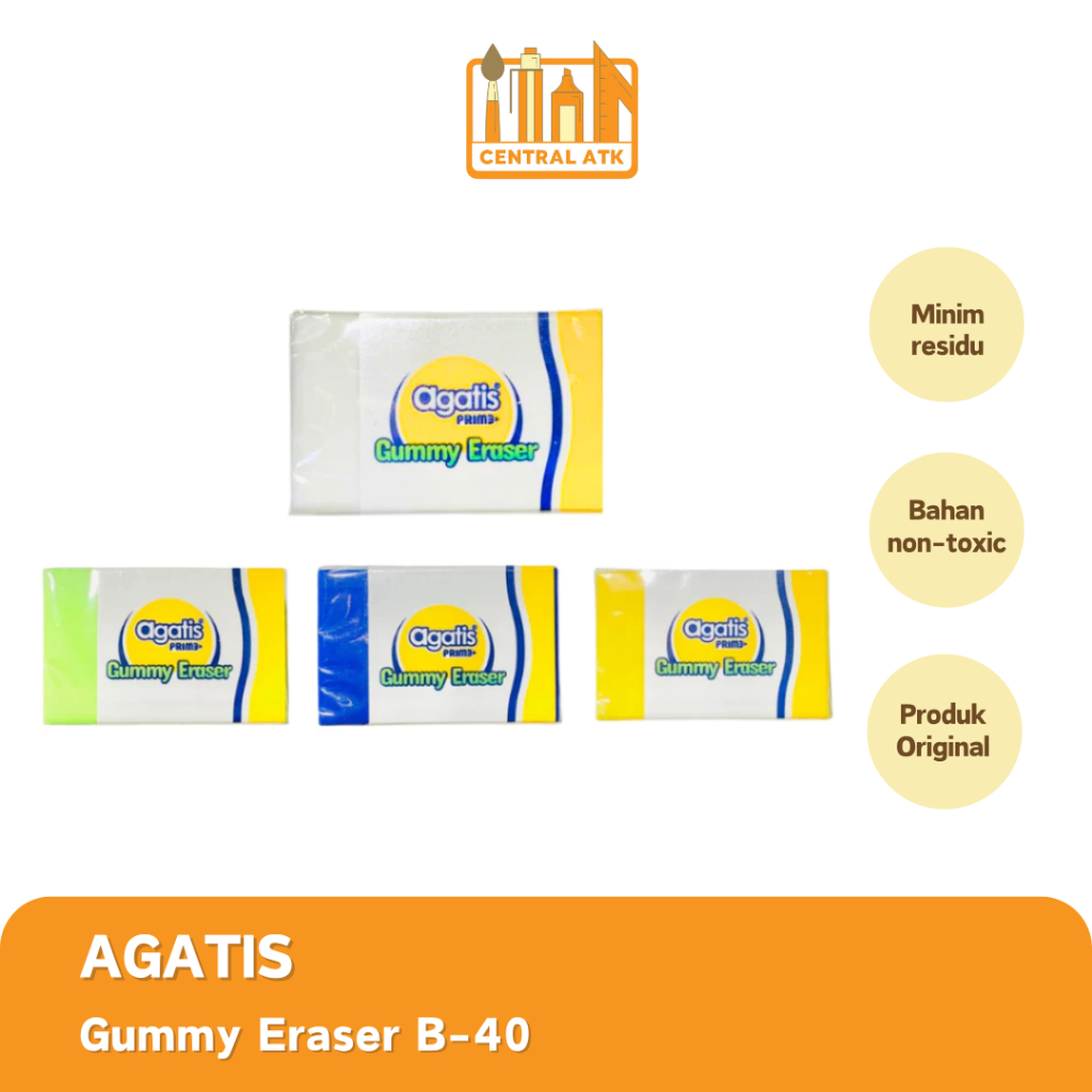 

ERASER / PENGHAPUS AGATIS GUMMY ERASER (1 PCS)