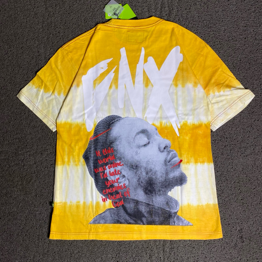 TSHIRT KAOS OVERSIZE MCF SUPPLY CO ORIGINAL KENDRICK LAMAR WASH