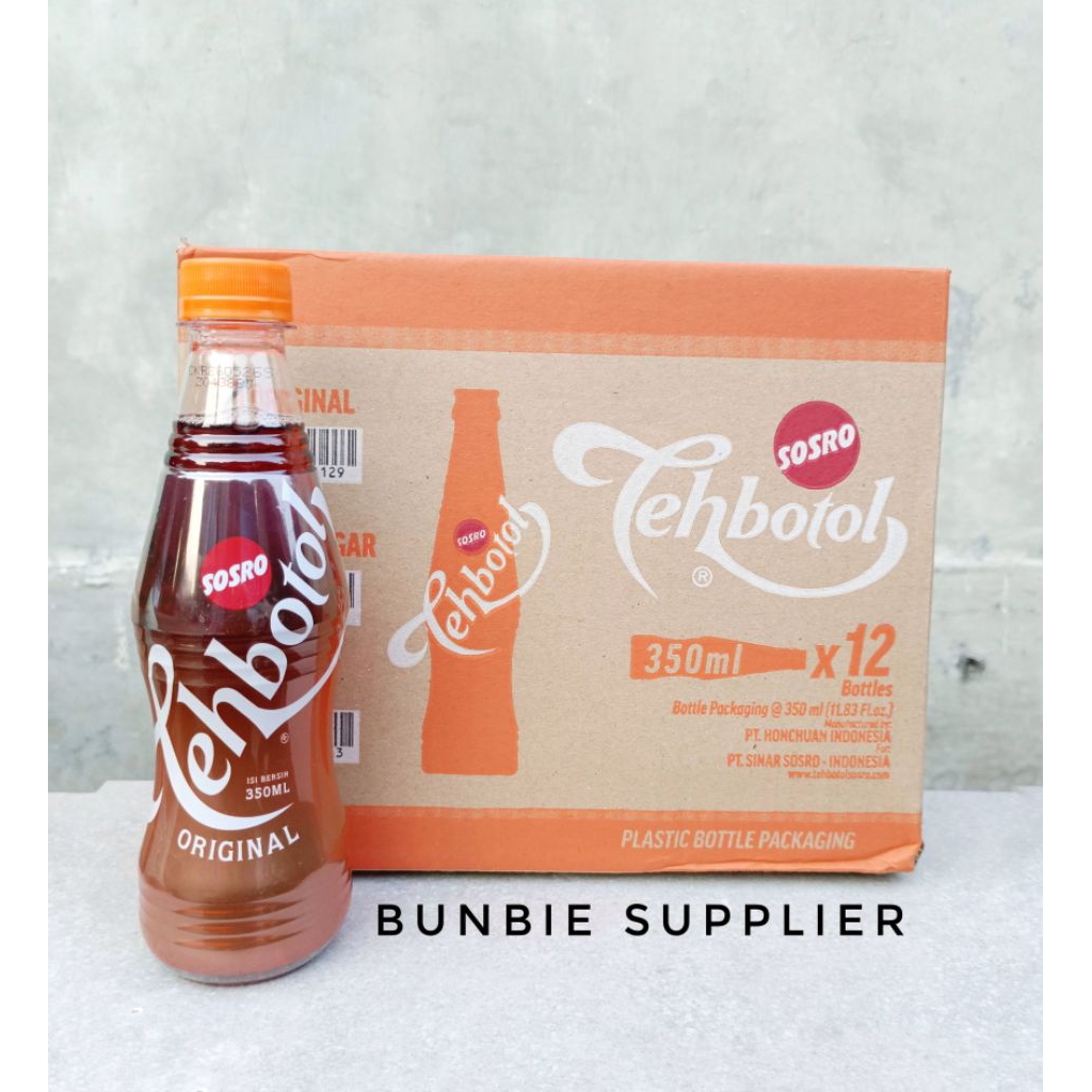 

Teh Botol Sosro Kemasan 350ml Best Seller (KARTON)