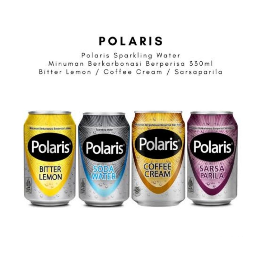 

Polaris Coffee Cream, Sarsaparila 330ml