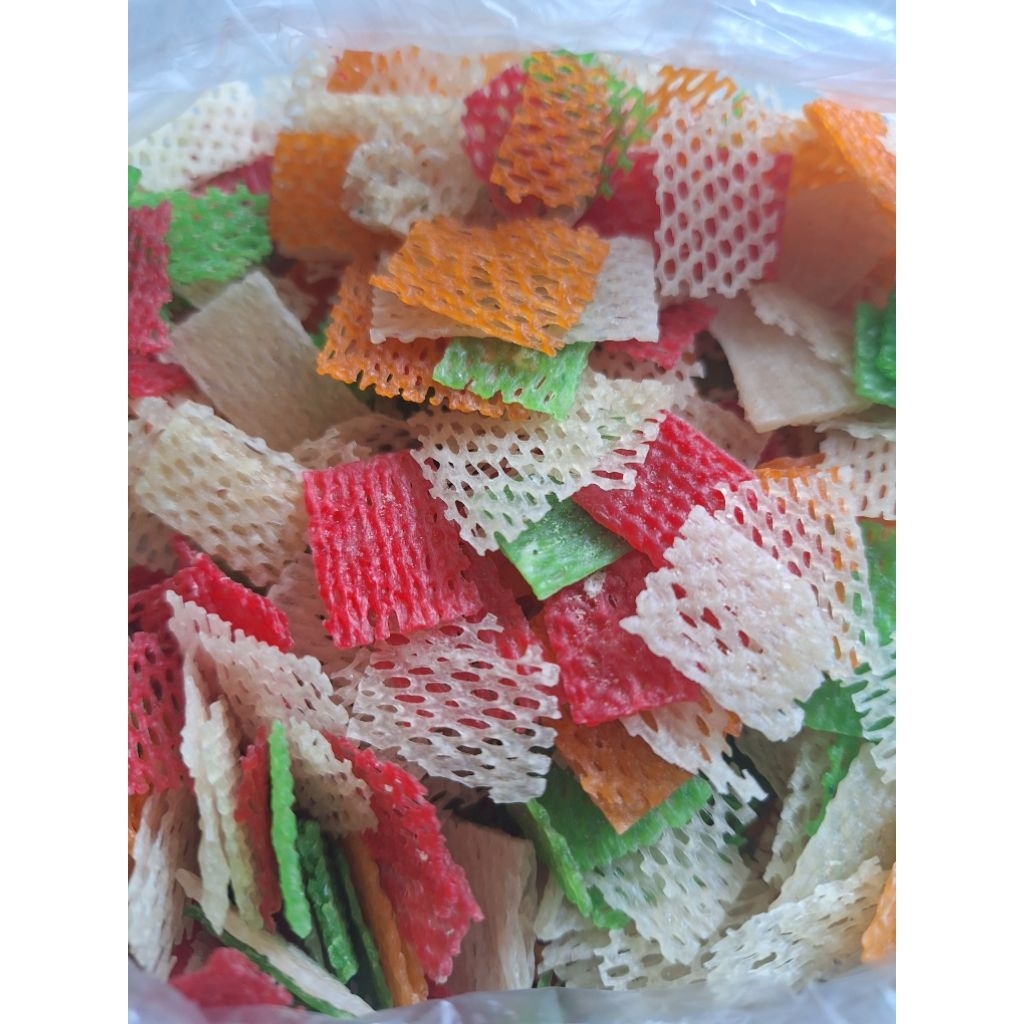 

kerupuk taro langsung goreng tidak perlu jemur 250 gram