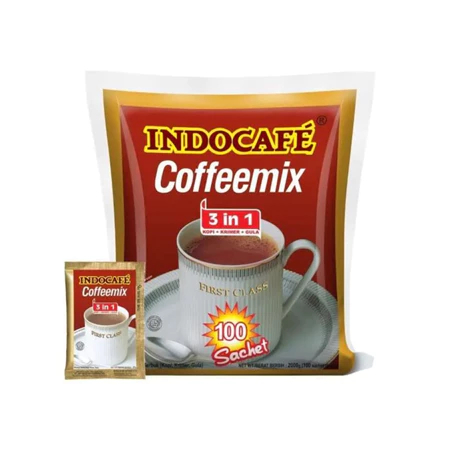 

Indocafe Coffeemix 3in1 isi 100sachet
