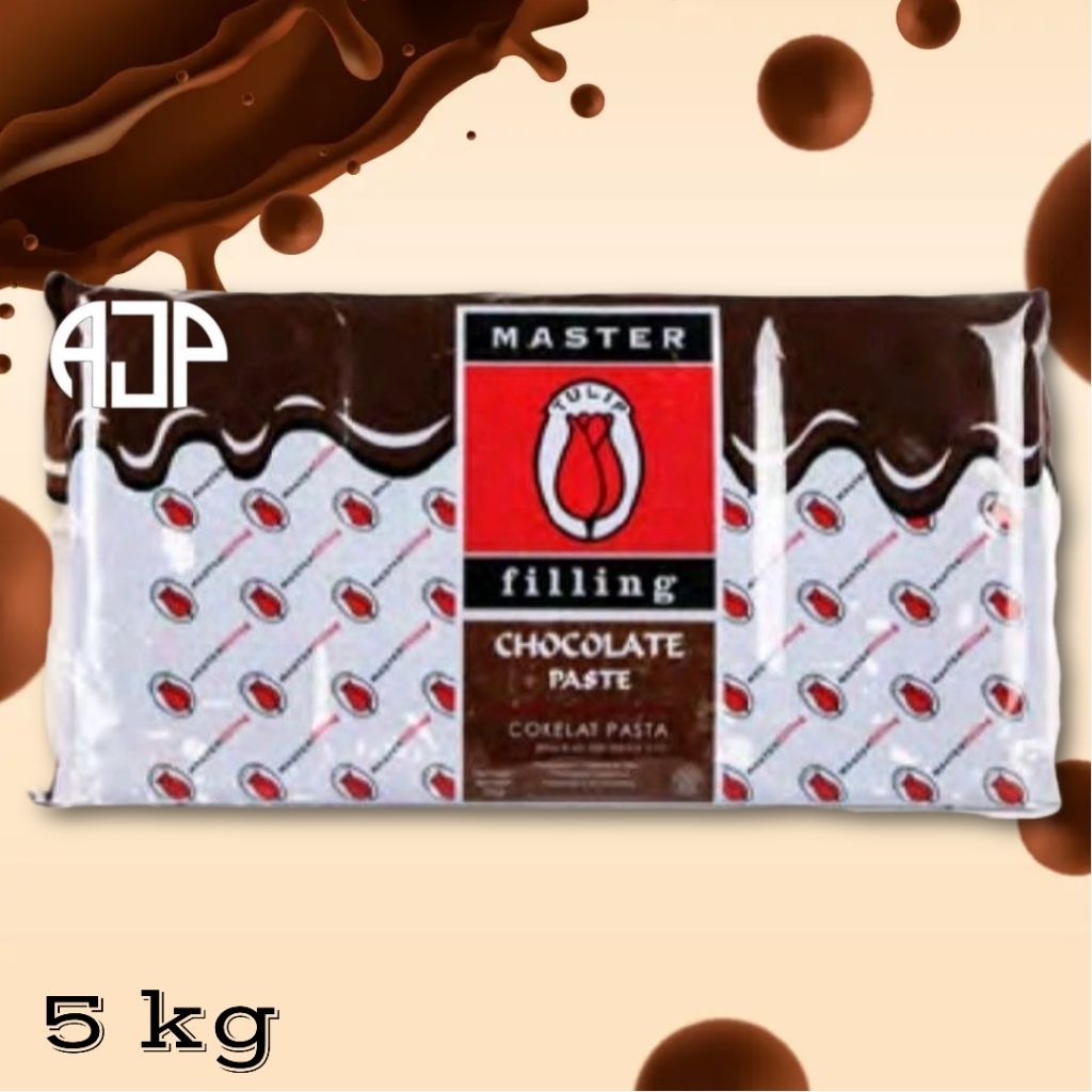 

Tulip Master Filling Dark Chocolate / Cokelat Pasta | Bag 5 kg