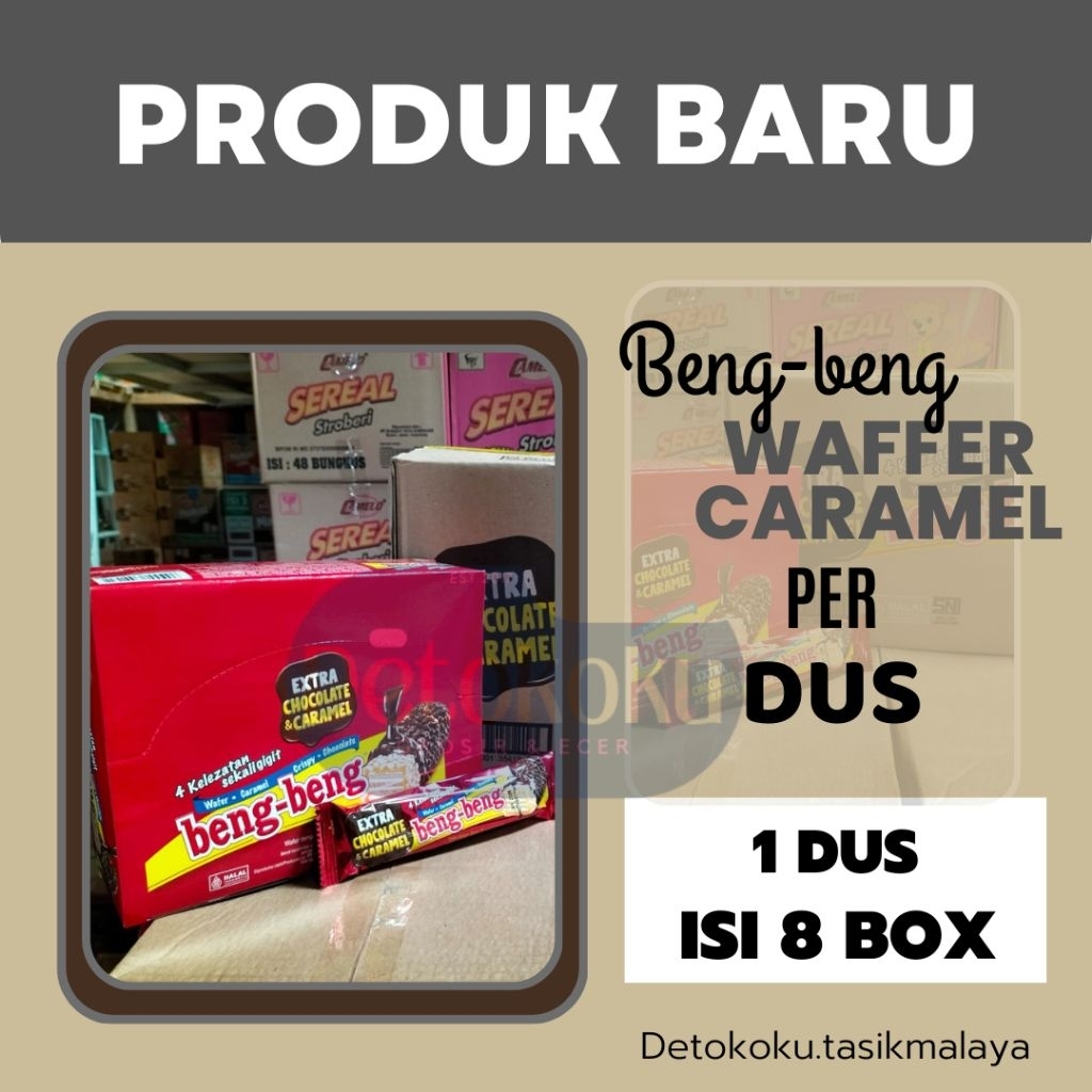 

Beng-Beng - Waffer Caramel Chocolate Crispy [PER DUS]