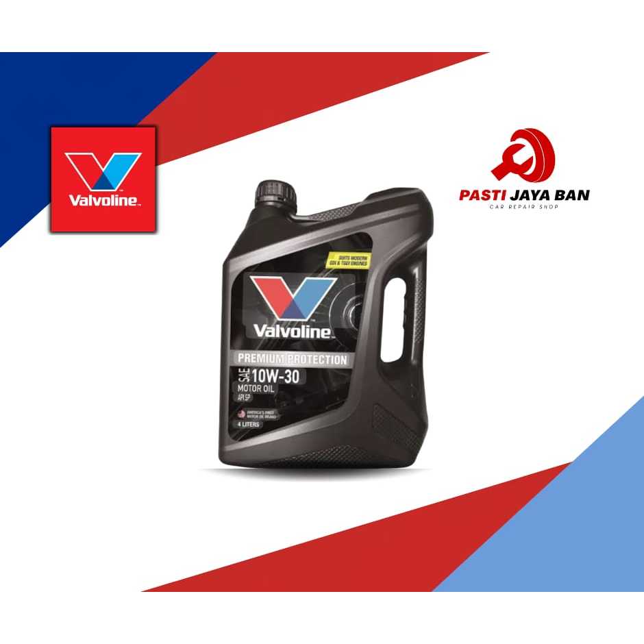 Oli VALVOLINE PREMIUM PROTECTION SAE 10W-30 Galon 4 Liter