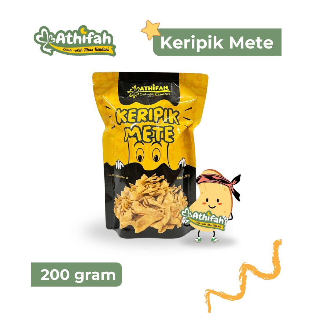 

Kripik Mete ATHIFAH 200gr