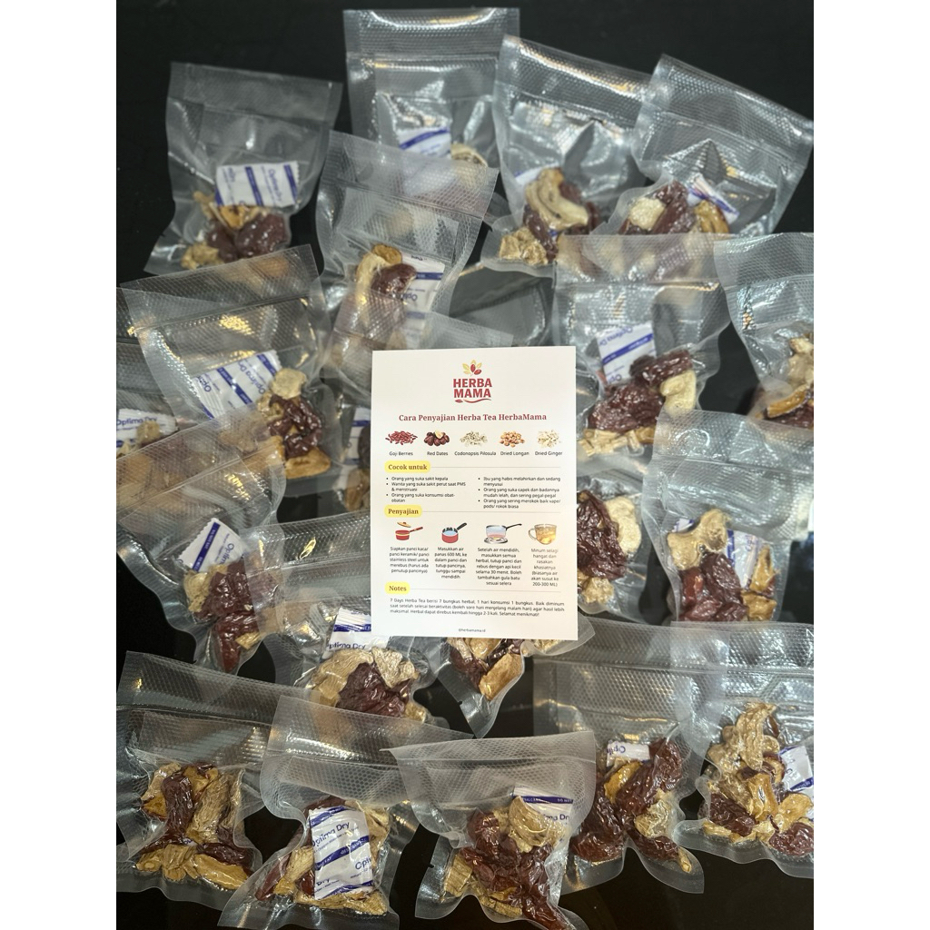 

Herba Tea - Herbal Tiongkok untuk sakit kepala, perokok, ibu menyusui, ibu masa nifas, orang yang gampang capek badannya, yang suka konsumsi obat dan yang suka sakit perut s