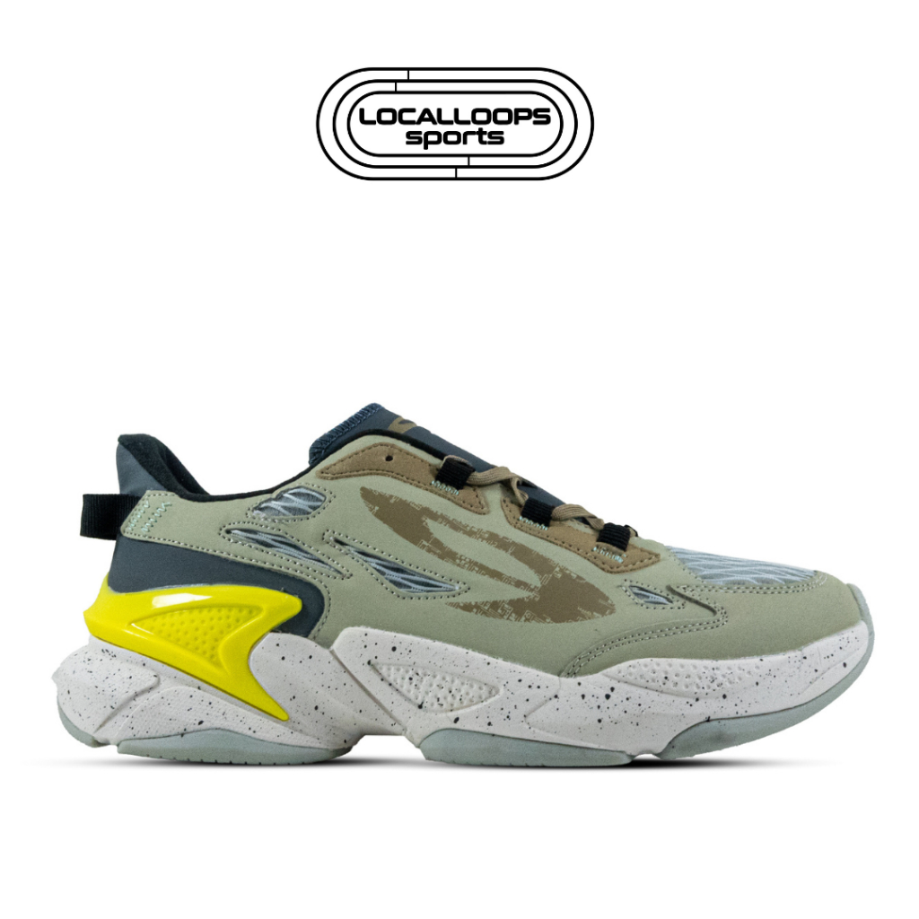 910 Sepatu Sportstyle LYNX RV-LITE ABU-ABU/HIJAU-CANARY