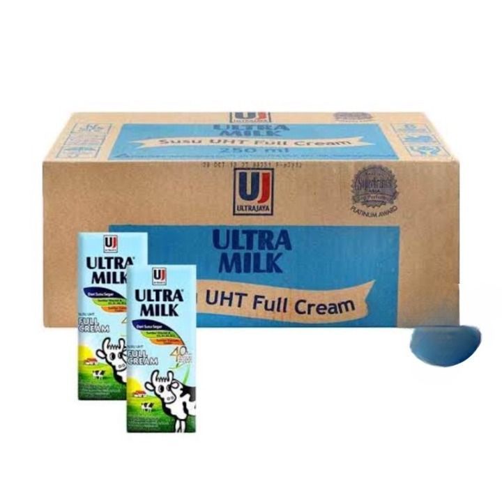 

Ultra Milk Susu UHT Full Cream Kotak 40 x 125 ml - Karton LMR