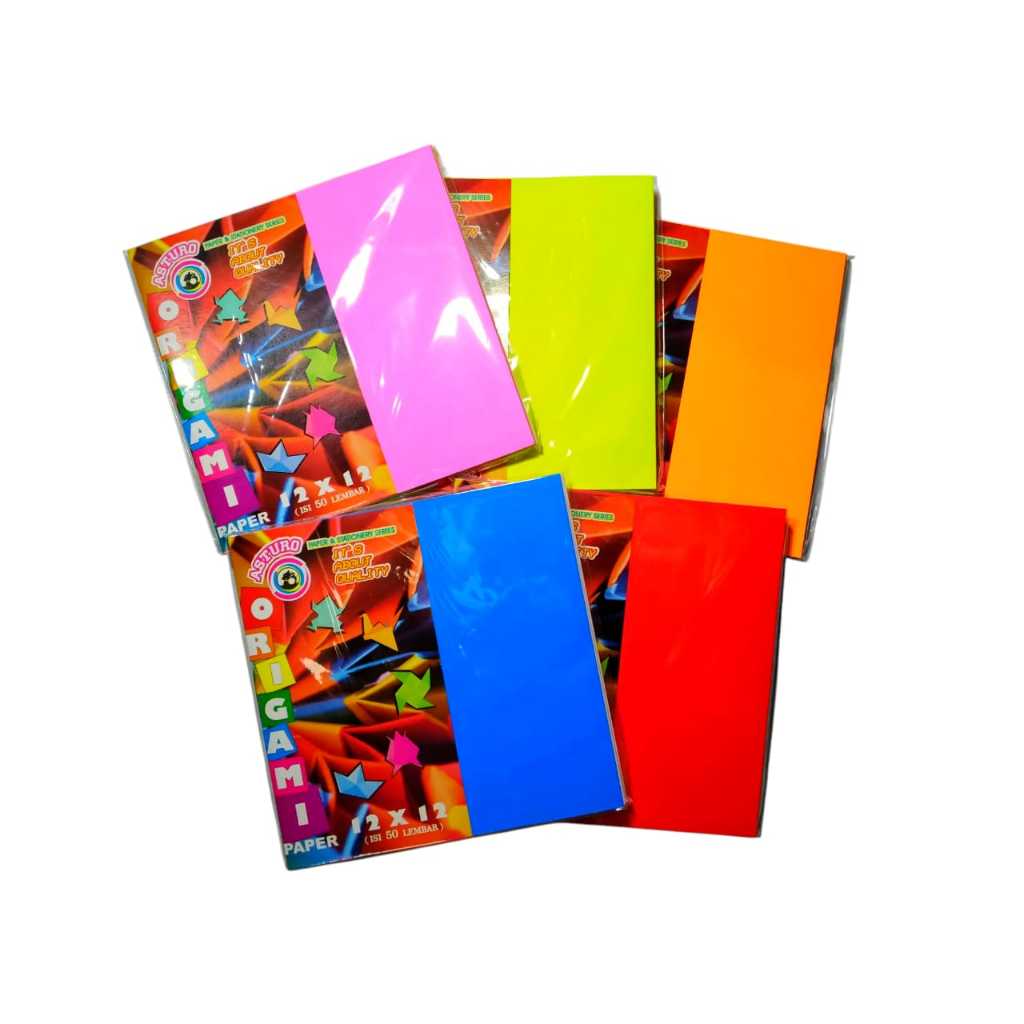 

ASTURO ORIGAMI 12X12/Kertas Lipat 1 sisi