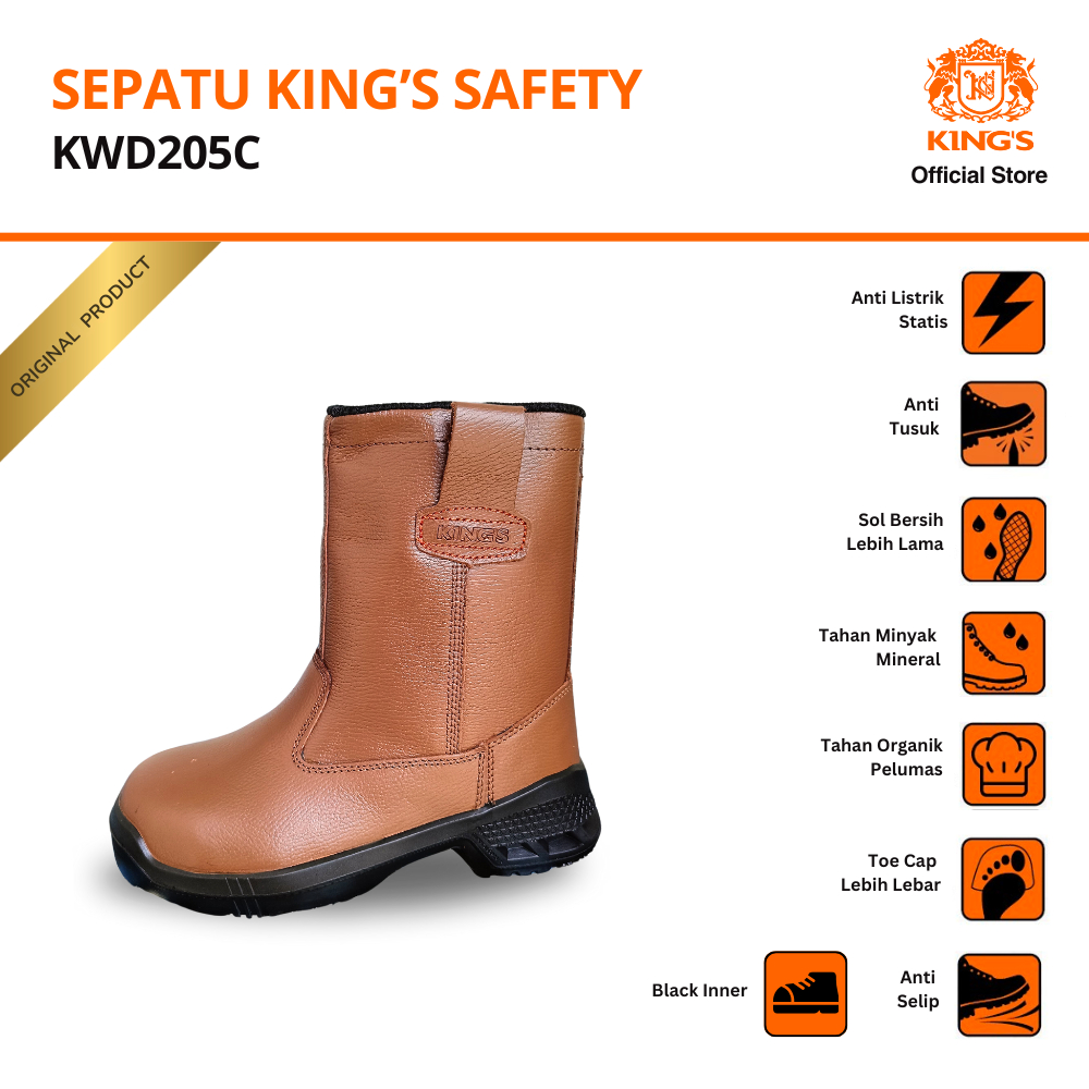Sepatu Safety Kings Safety Shoes Original KWD205C
