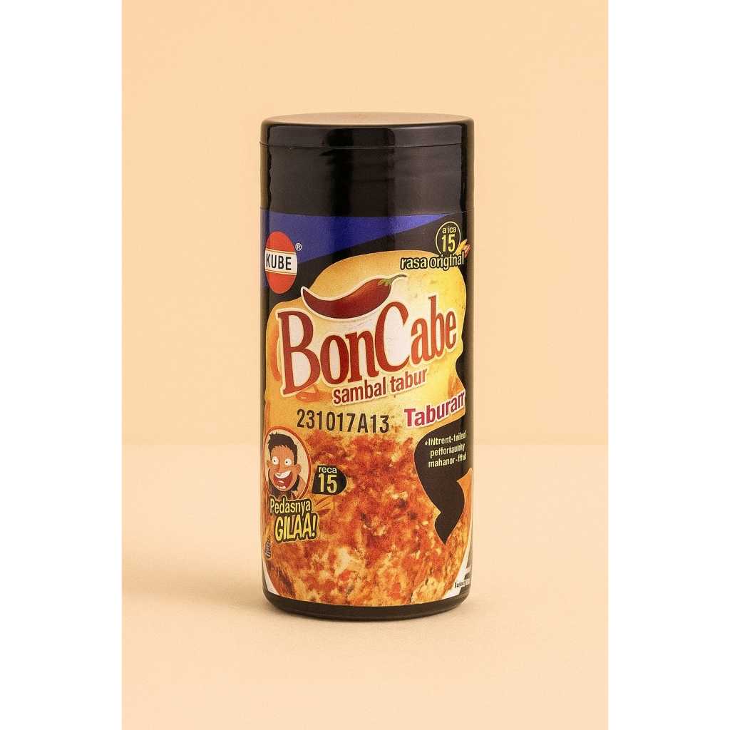 

Bon Cabe Sambal Tabur Kemasan Botol Level 15