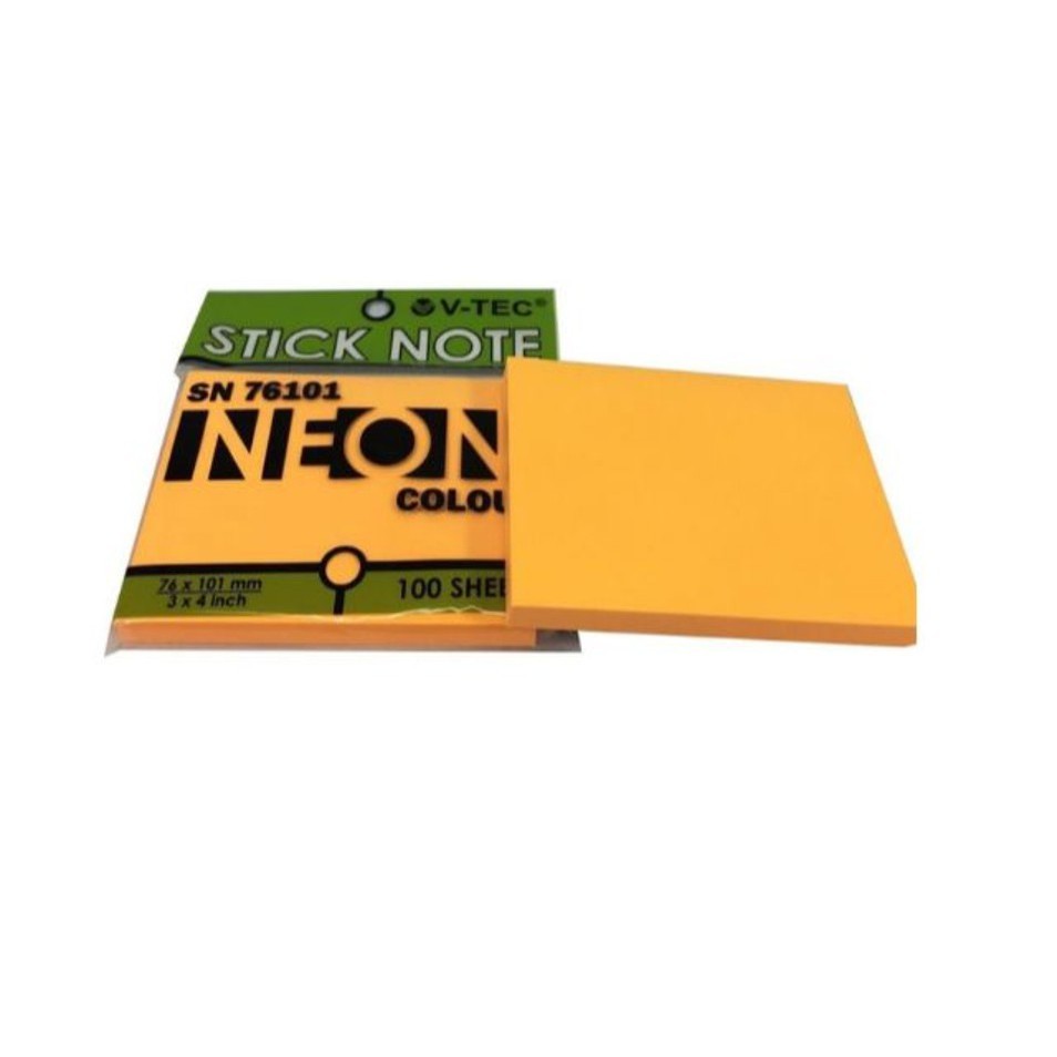 

JUAL STICKY NOTE V-TEC SN76101 1CLR KUNING