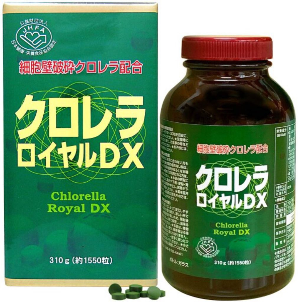 Chlorella Royal DX 1550 Tablet Original Japan