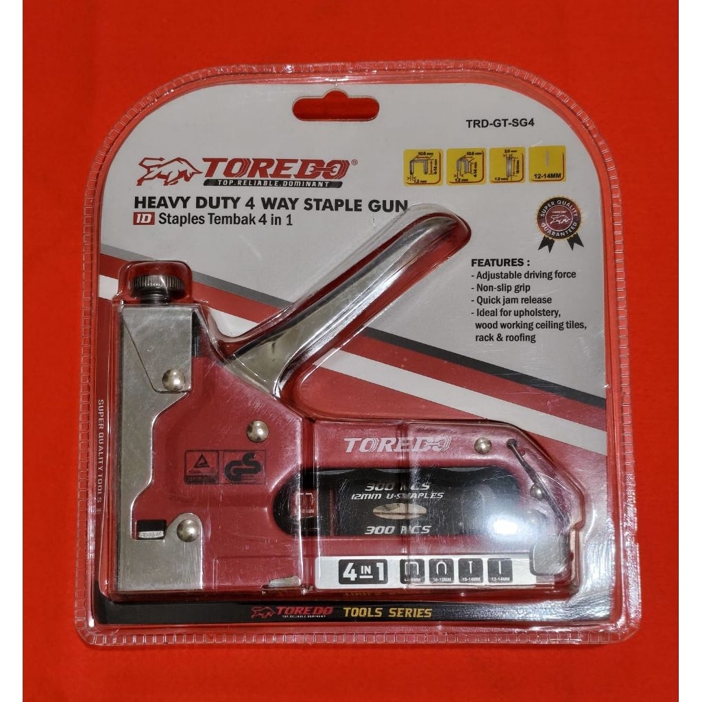 

STAPLE GUN TRACKER 4 IN 1 STAPLES TEMBAK GUN TAKER STAPLER TEMBAK TEKIRO