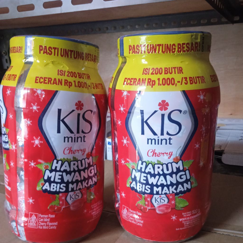 

PERMEN KIS MINT CHERRY 500 GR