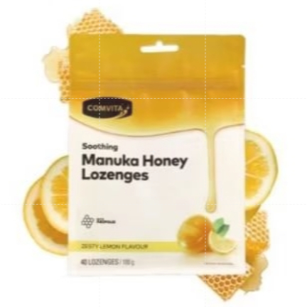 

Comvita Manuka Honey Lozenges Zesty Lemon Flavour