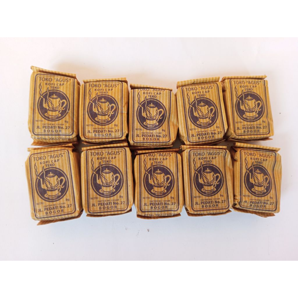 

Kopi Bubuk Cap Teko (10sachet)