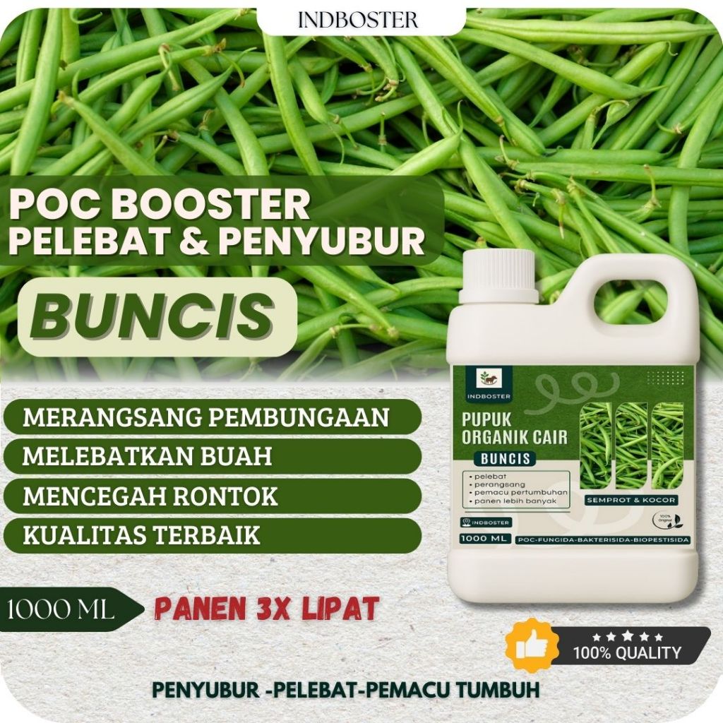 Pupuk Buncis / Pupuk Semprot Pelebat Tanaman Buncis / Pupuk Perangsang Pada Tanaman Buncis / Obat Pe