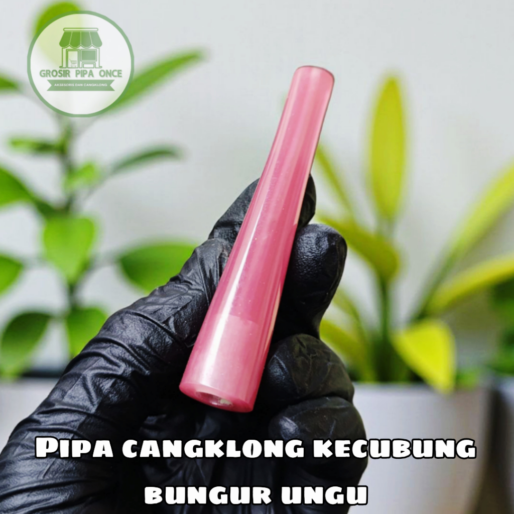 Pipa Once Model Kecubung Bungur Ungu Gurih