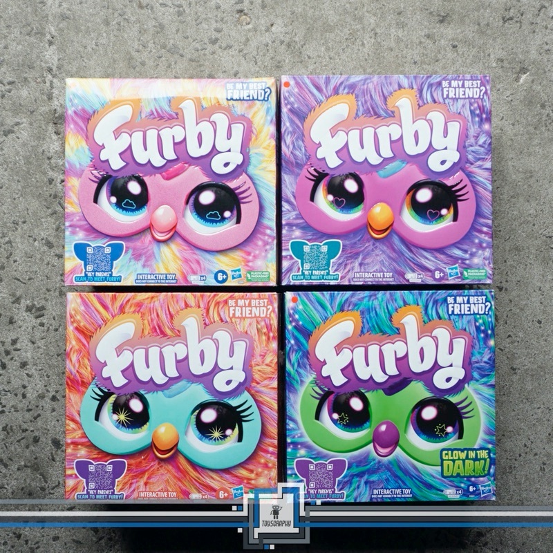 Furby Interactive Toys Plush Bisa Connect Electronic Boneka Linkimals