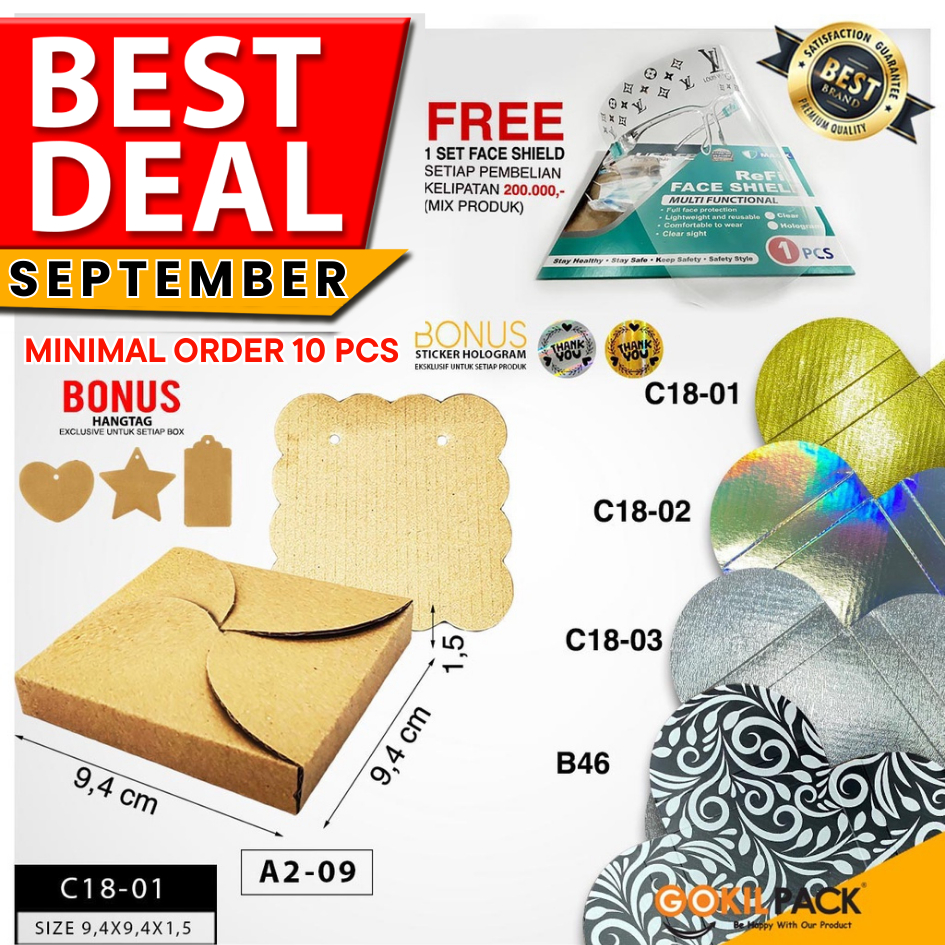 

Kotak Souvenir|Kado|Aksesoris|Gift|Serbaguna|Dus|Box|Packaging|A2-09