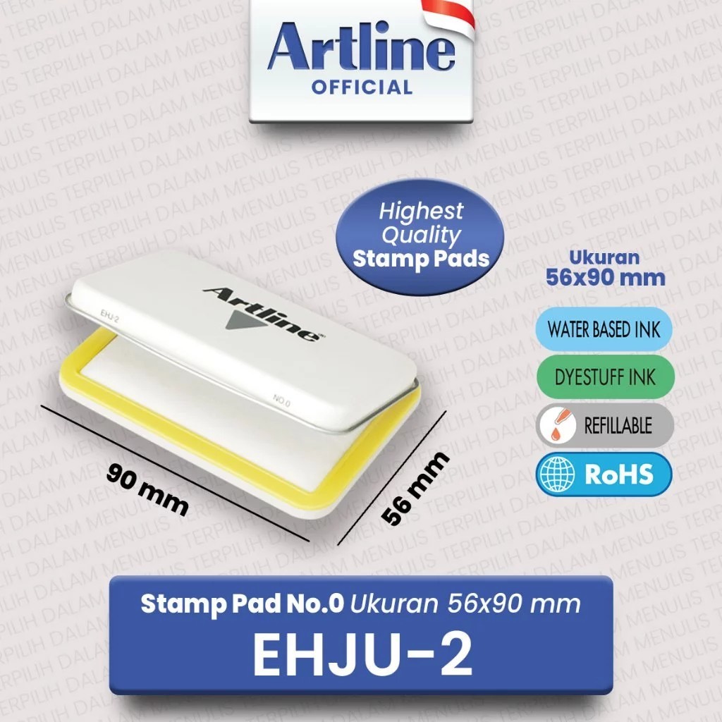

ARTLINE Stamp Pad Bantalan Stempel Tanggung No 0