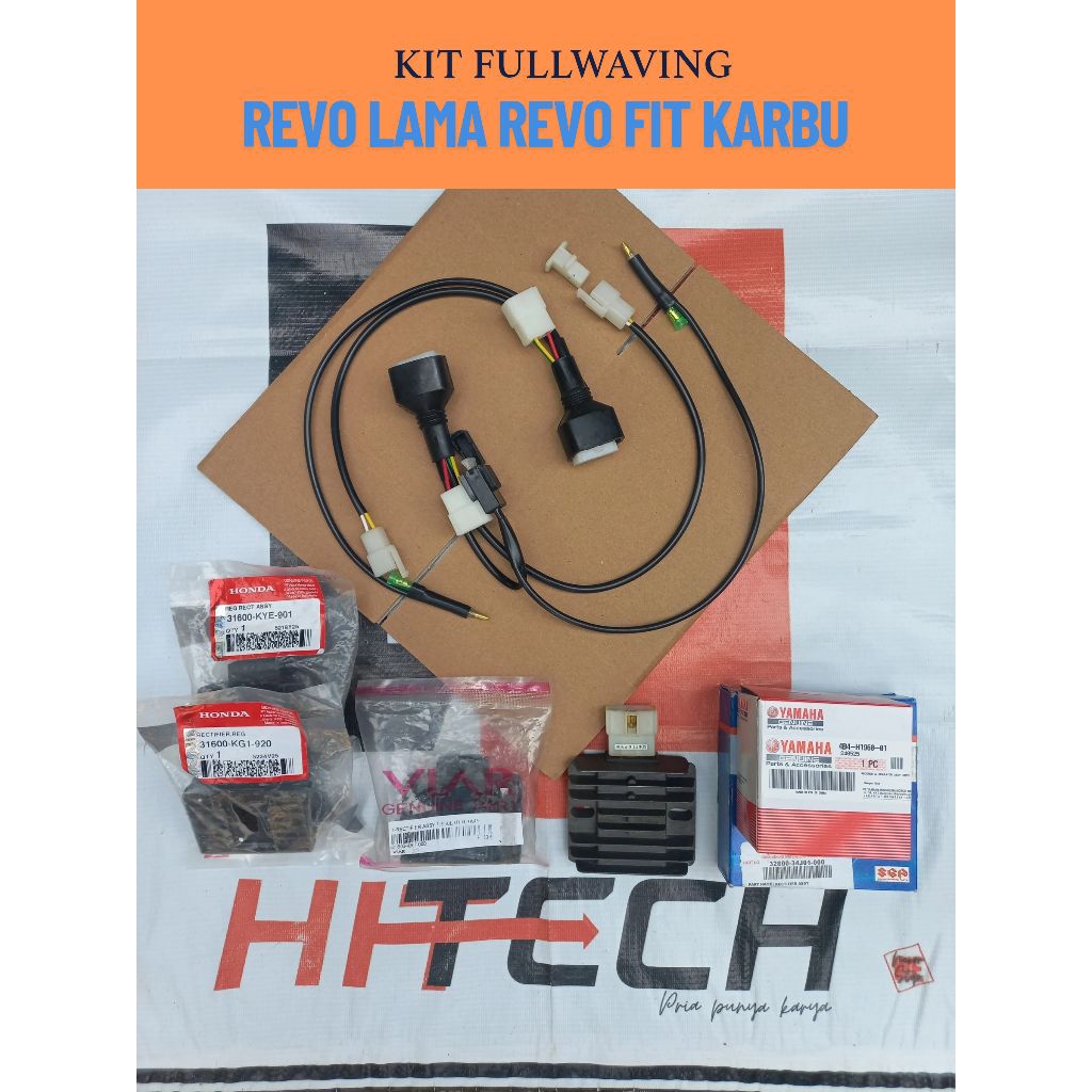 Kabel Fullwave Revo lama Revo Fit karbu set opsi kiprok