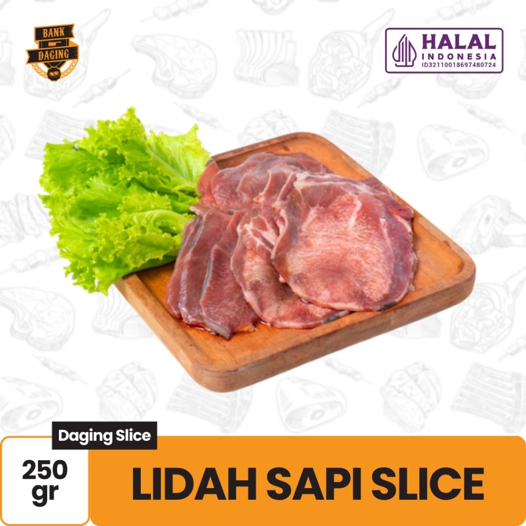 

LIDAH SAPI SLICE 250GR BANKDAGING