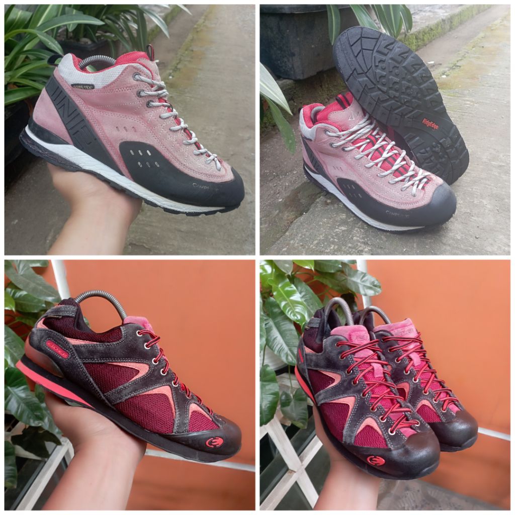 Sepatu Outdoor Gunung Pria wanitaSecond Hiking Model midle