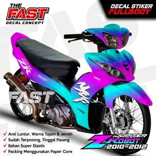 STICKER DECAL JUPITER Z ROBOT FULL BODY MOTIF BUNGLON TERBARU STRIPING DECAL JUPITER Z ROBOT