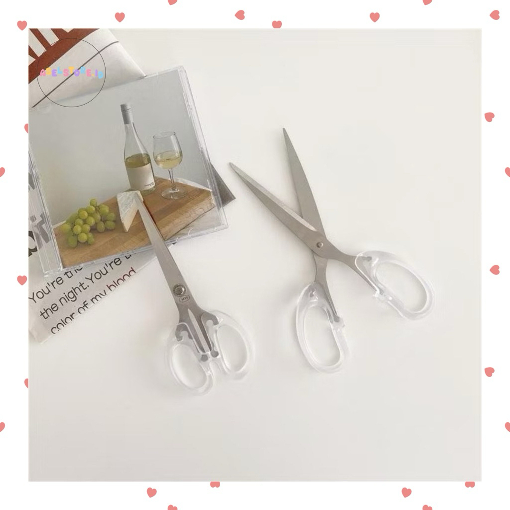 

Gunting Aesthetic Transparan