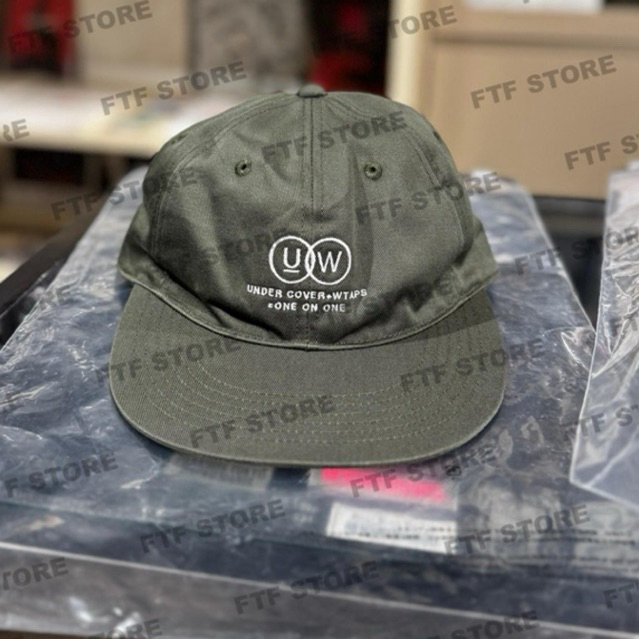 WTAPS X UNDERCOVER - ONE ON ONE CAP SPECIAL RELEASE OLIVE