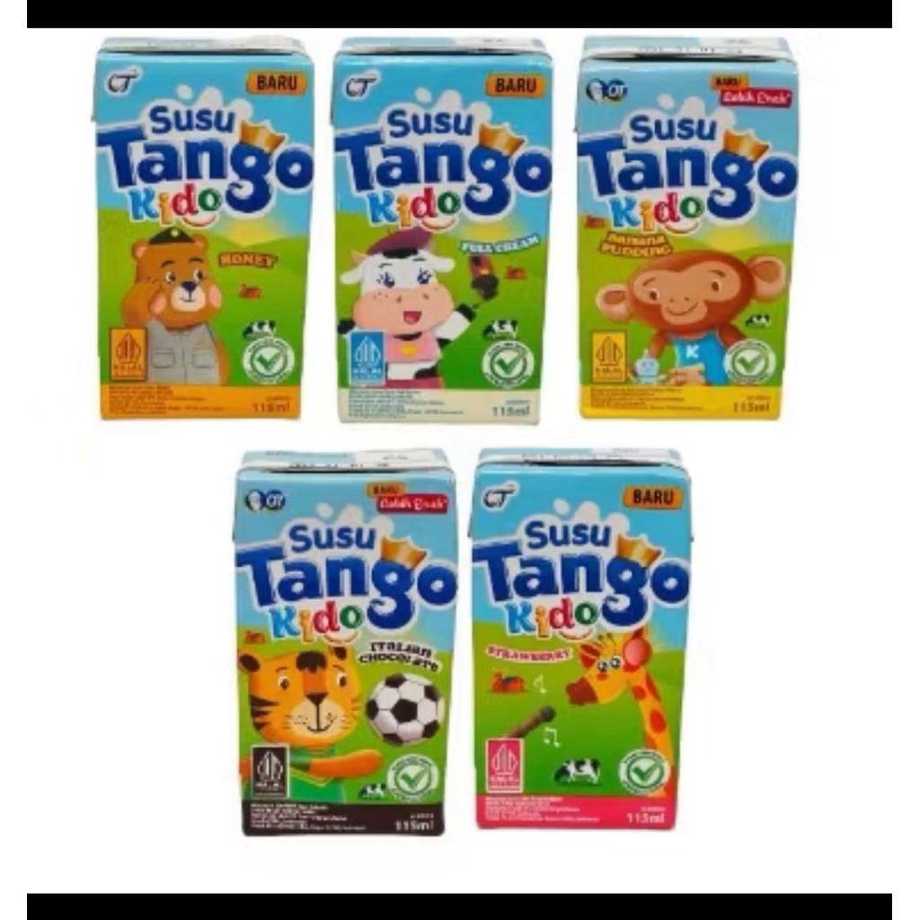 

Susu Tango Kido 115ml uht