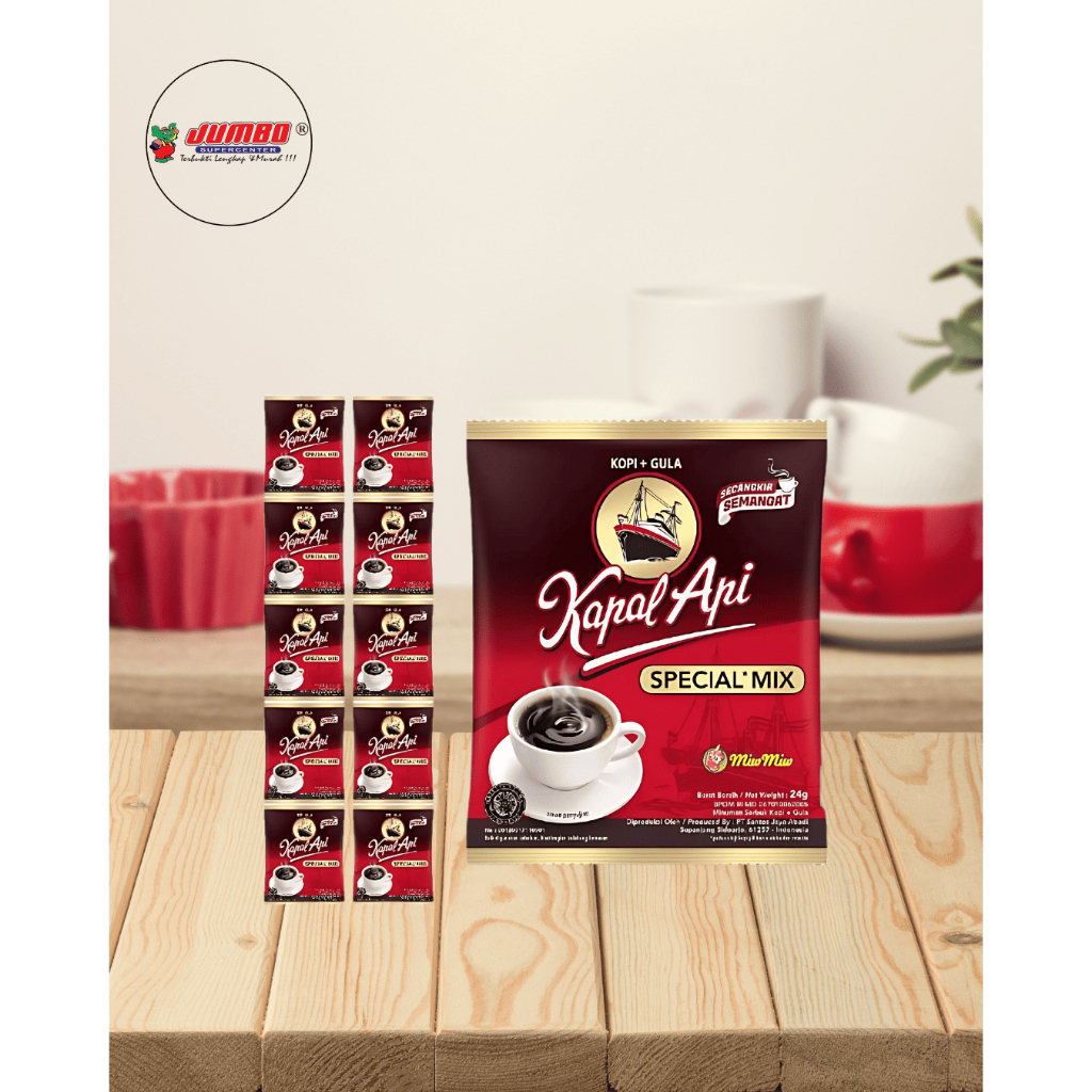 

Kapal Api Renteng 6.5gr 10s/Kopi Bubuk/Minuman Sachet/Minuman Instan