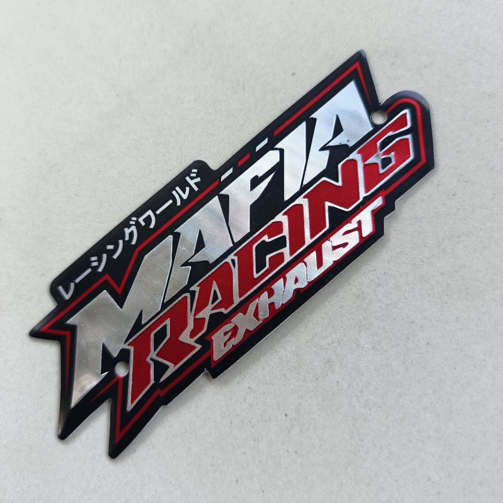 emblem original MAFIA racing exhaust