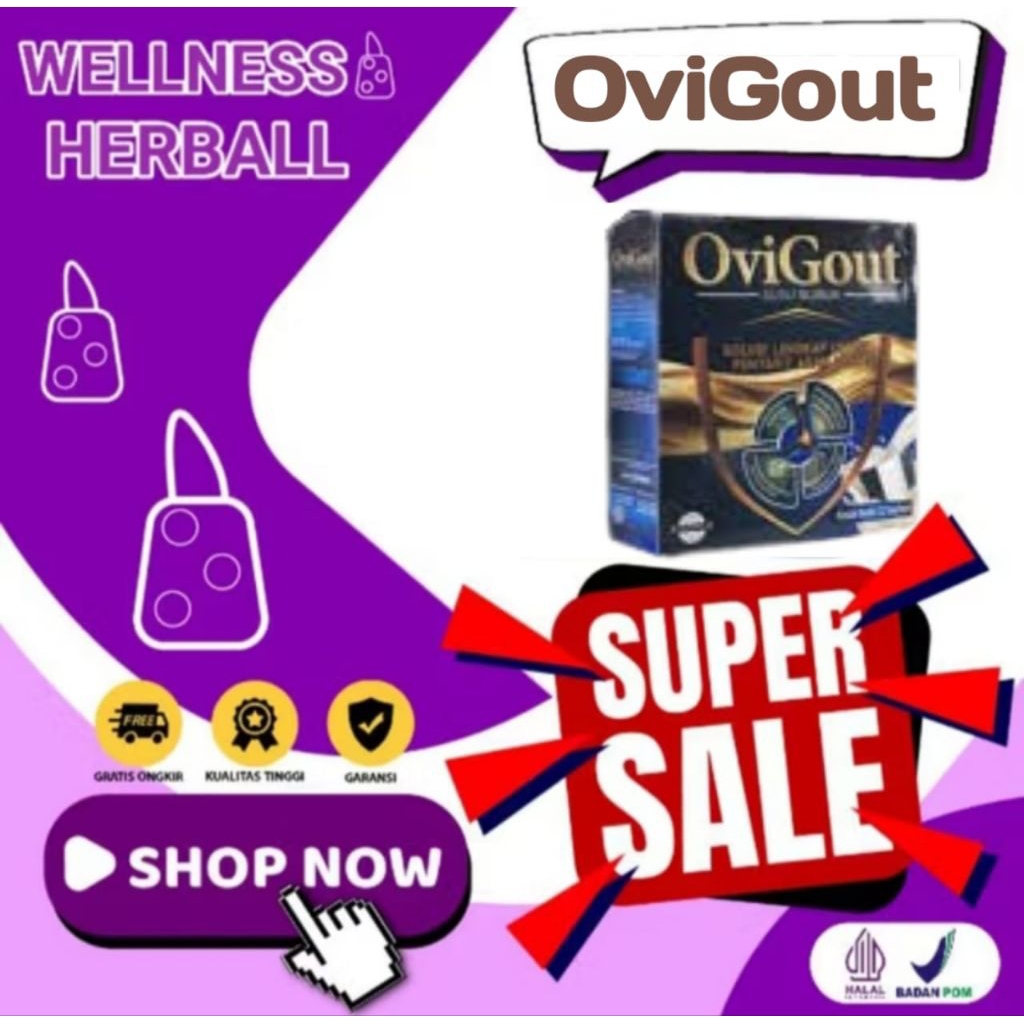 

OVIGOUT ® Susu Ovigout Asli, Susu Untuk Tulang Dan Sendi Asam Urat, Rematik Original