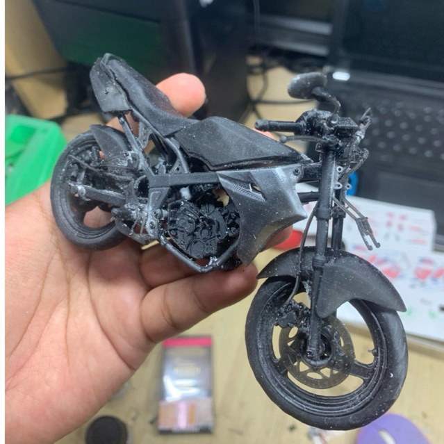 (BAHAN) Miniatur Ninja SS 3D Printing Skala 1:12