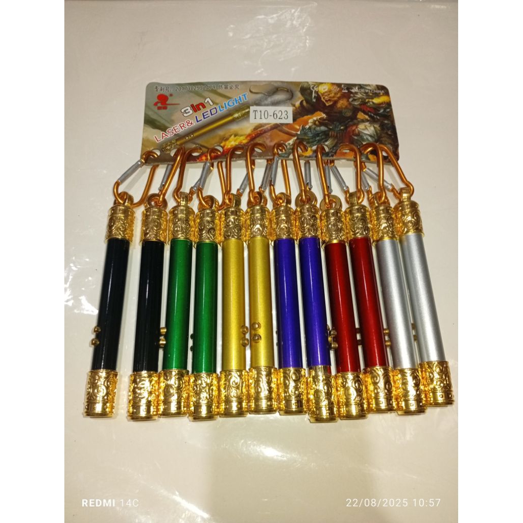 Tongkat Leser Kera Sakti || Leser Panjang 14cm