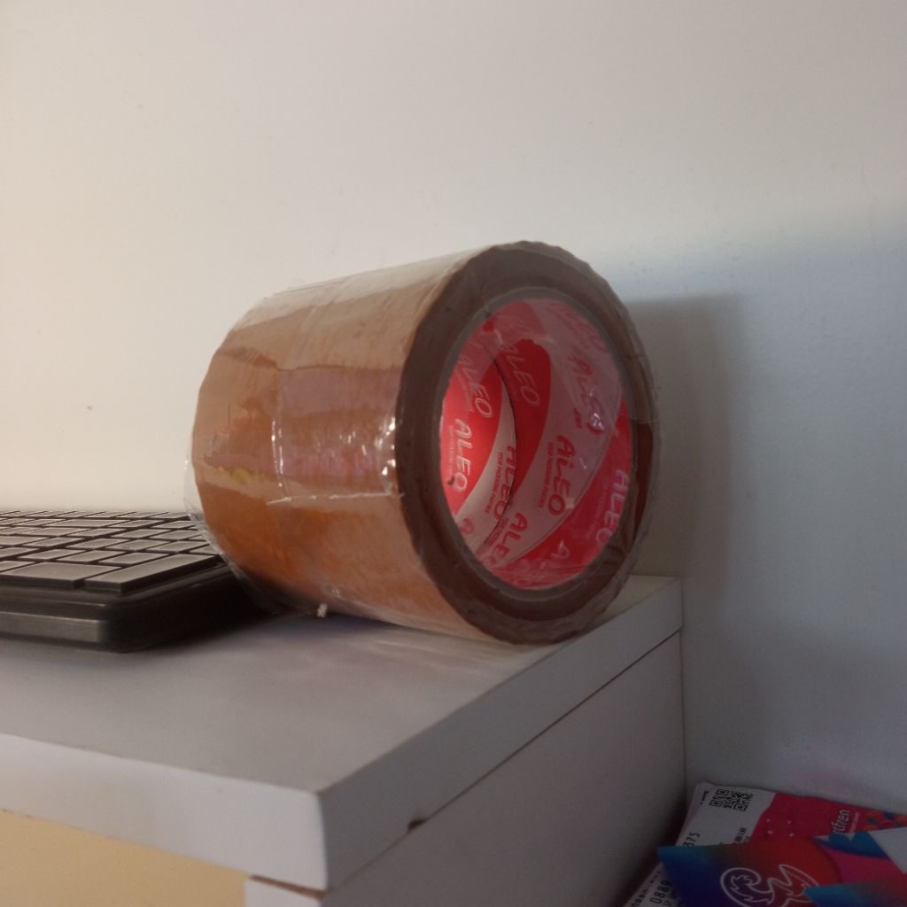 

lakban coklat 100 yard