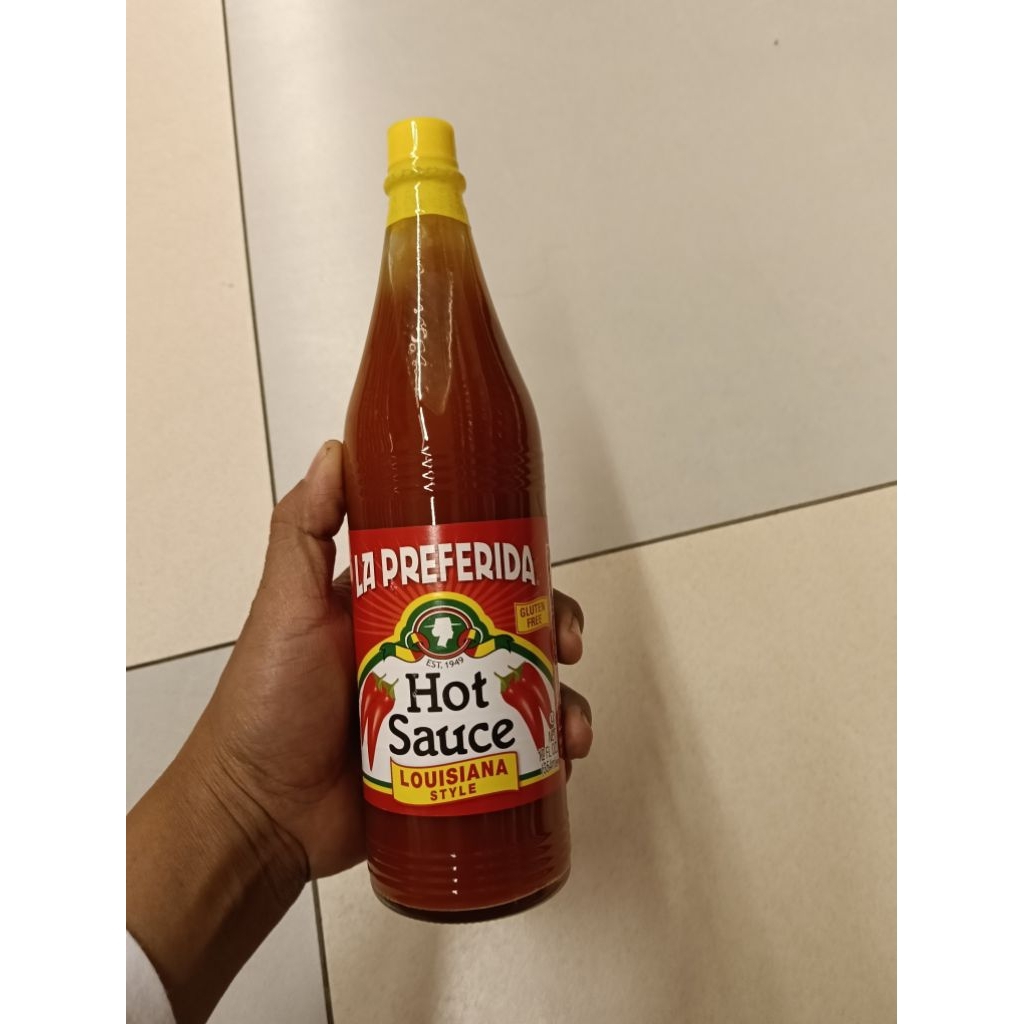 

la preferida hot sauce lousiana style 354ml gluten free